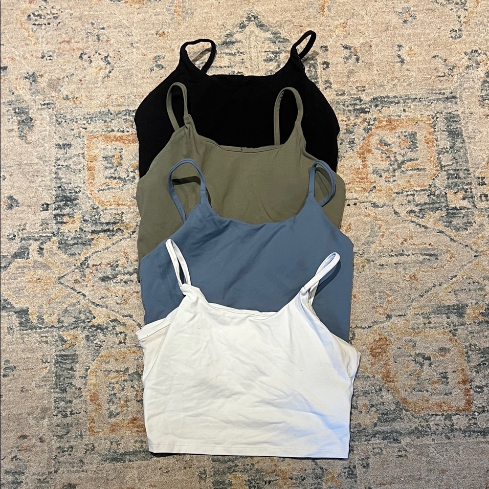 Women's Multi-Color Sports Bra Set
